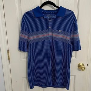 Vineyard Vines Mens Golf Polo. Size Medium. Dri Fit. Like New